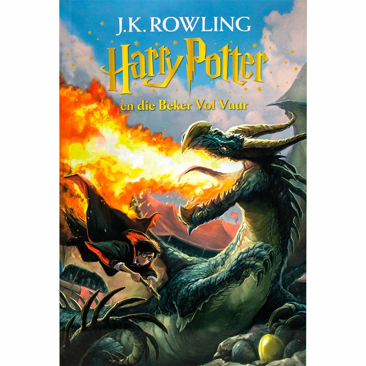 Harry Potter en die Beker Vol Vuur by J.K. Rowling
